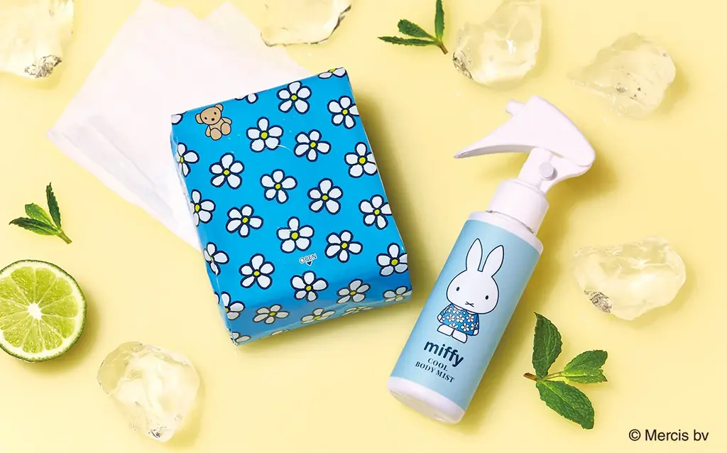 【miffy】目にごほうび！ひんやりアイマスクと ミッフィーデザインのクリアポーチに入ったハンドケアセット新発売 画像 8