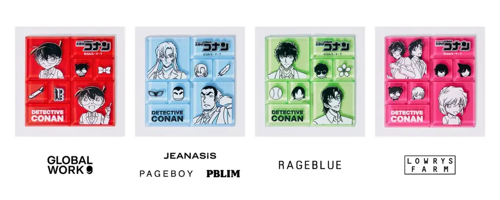 【名探偵コナン×アダストリア】待望の最新コレクションが登場！『自分だけの真実-ファッション-を解き明かせ』をテーマにアパレルや雑貨など全44アイテムを5月9日より発売 画像 2