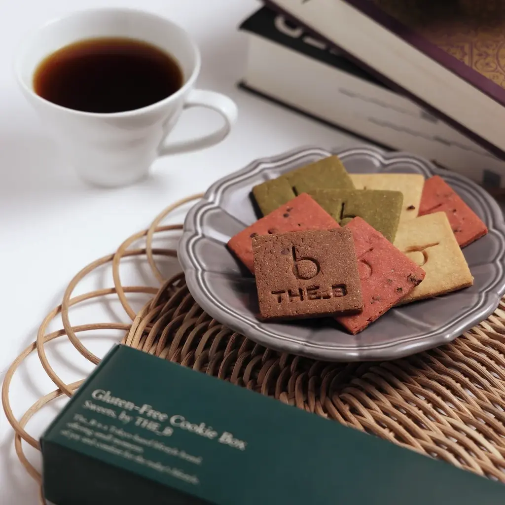 ≪手土産におすすめ≫「Sweets, by THE_B」 第一弾！からだにやさしく、大切な人に贈りたくなるプラントベースの「グルテンフリークッキーボックス」新登場！ 画像 2