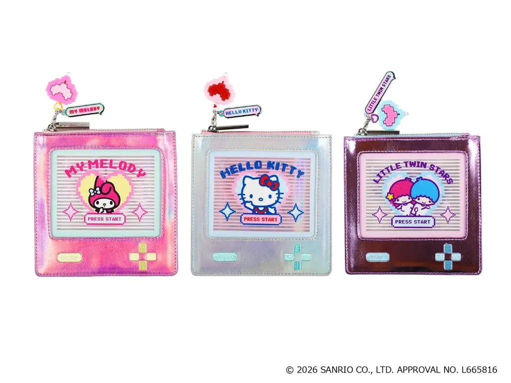 【PLAZA先行販売】SKINNYDIP LONDON × サンリオキャラクターズ第4弾コラボ！ゲーム世界をイメージしたピクセルアートデザインのモバイルアクセサリーが４月26日（日）より販売開始！ 画像 5