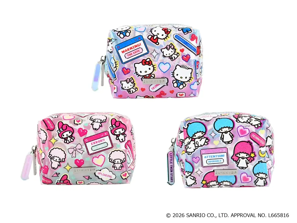 【PLAZA先行販売】SKINNYDIP LONDON × サンリオキャラクターズ第4弾コラボ！ゲーム世界をイメージしたピクセルアートデザインのモバイルアクセサリーが４月26日（日）より販売開始！ 画像 6