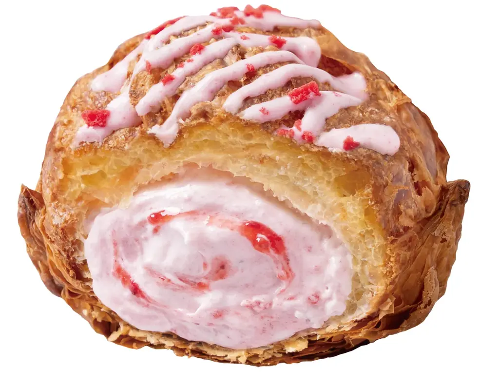 ビアードパパ史上最驚のパリパリ食感“ミルフィーユシュー”が華やかに進化！音までおいしい生地と苺の魅力が詰まった“プレミアム苺ミルフィーユシュー”が初登場 画像 2