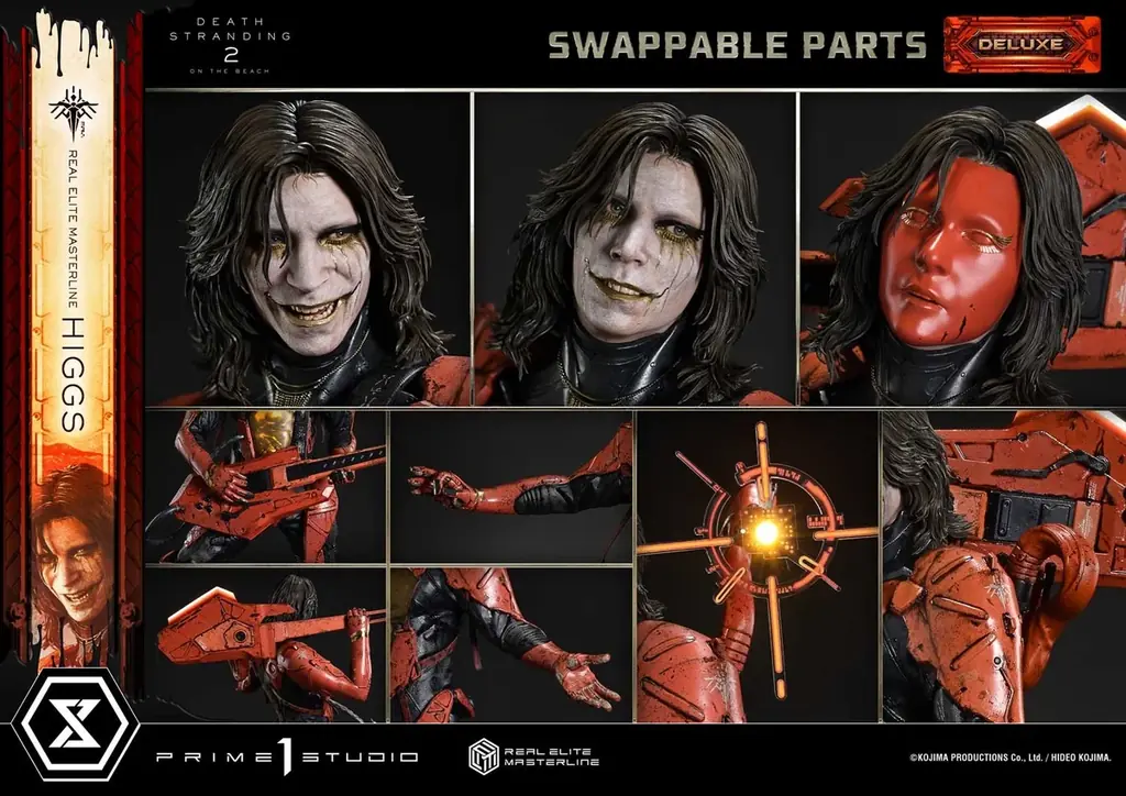『DEATH STRANDING 2: ON THE BEACH』から、「ヒッグス」の1/3スケールスタチューが登場 画像 14