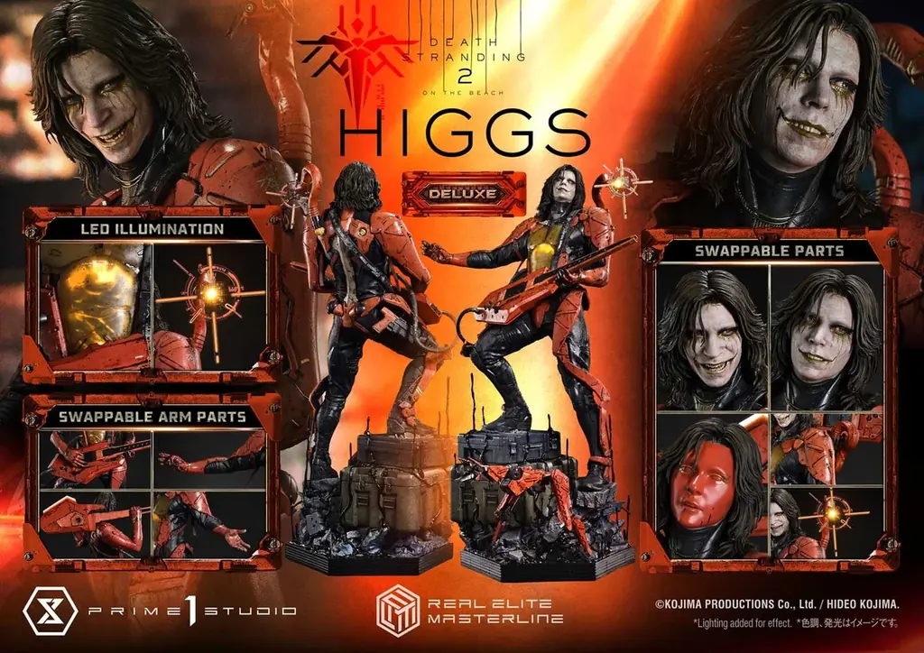 『DEATH STRANDING 2: ON THE BEACH』から、「ヒッグス」の1/3スケールスタチューが登場 画像 19