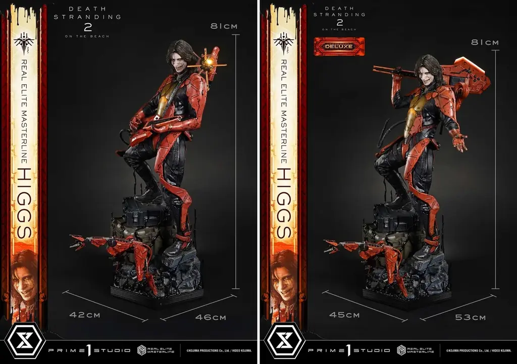 『DEATH STRANDING 2: ON THE BEACH』から、「ヒッグス」の1/3スケールスタチューが登場 画像 20