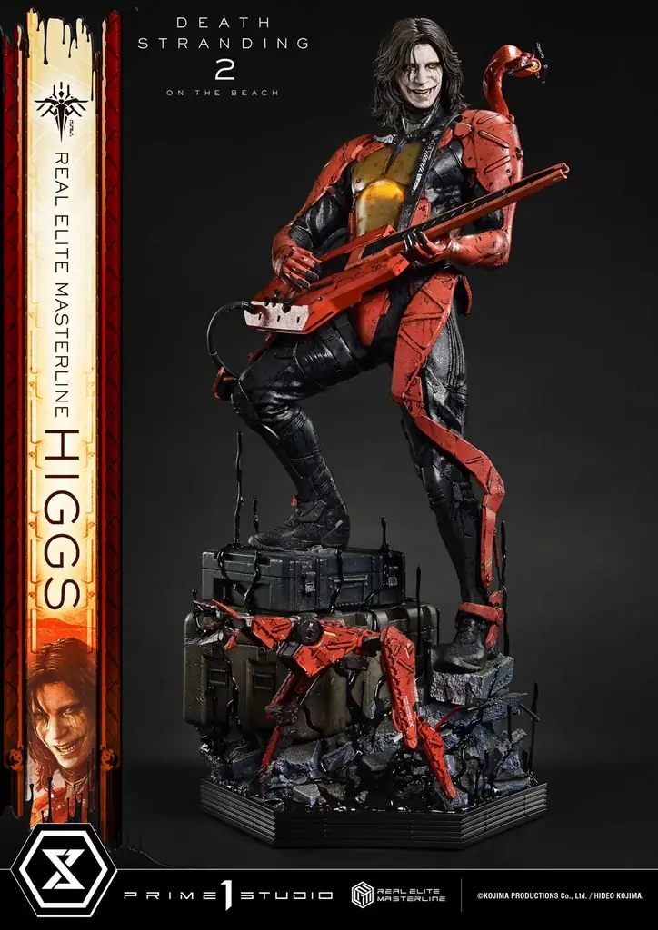 『DEATH STRANDING 2: ON THE BEACH』から、「ヒッグス」の1/3スケールスタチューが登場 画像 3