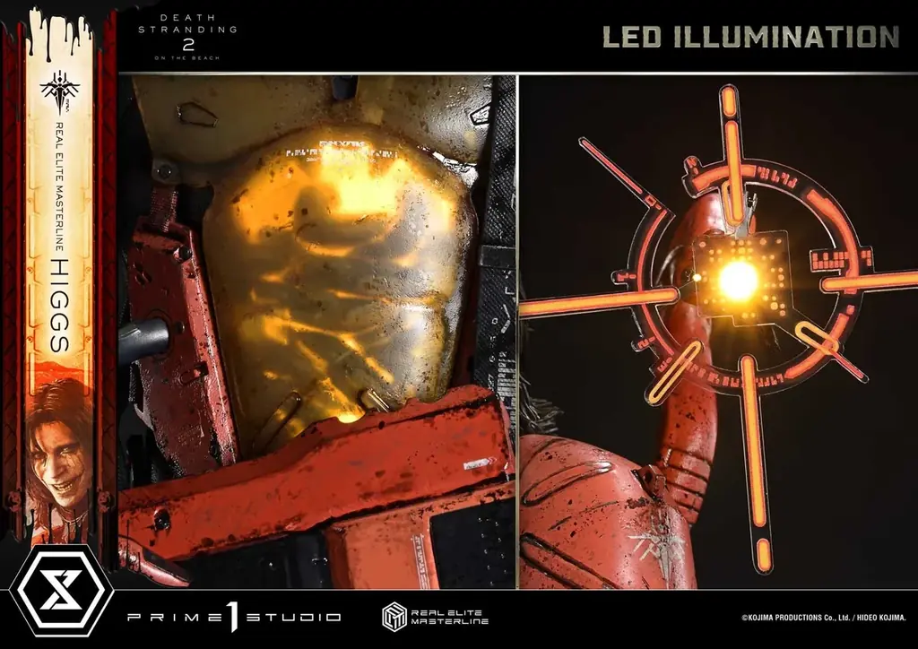 『DEATH STRANDING 2: ON THE BEACH』から、「ヒッグス」の1/3スケールスタチューが登場 画像 8