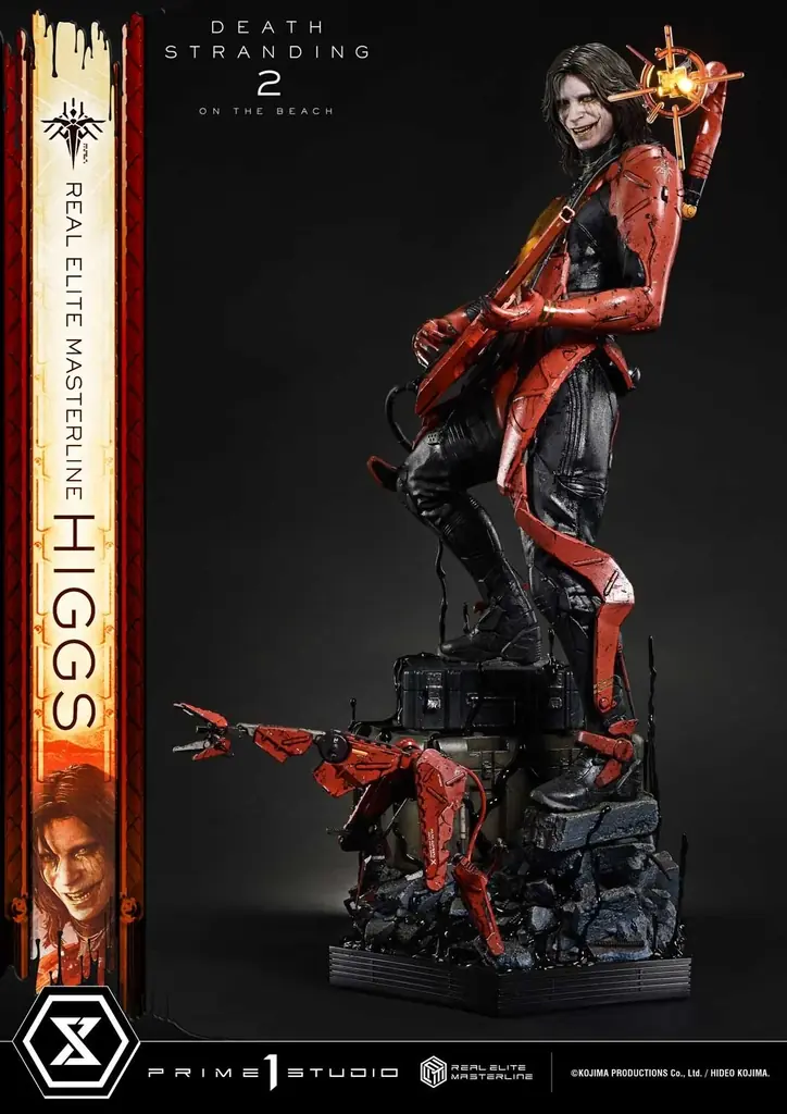 『DEATH STRANDING 2: ON THE BEACH』から、「ヒッグス」の1/3スケールスタチューが登場 画像 9