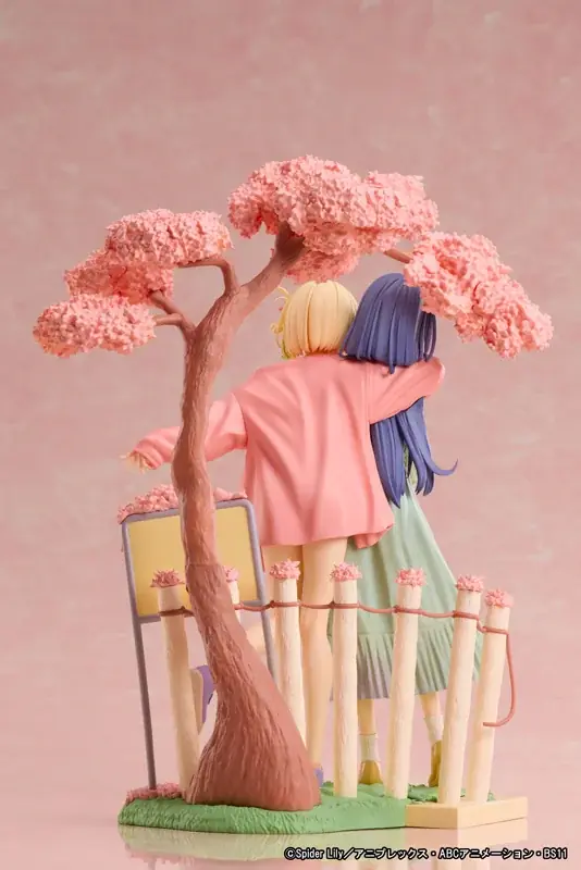 TVアニメ『リコリス・リコイル』より「錦木千束＆井ノ上たきな」が、春らしい雰囲気の漂うフィギュアで登場。 画像 6