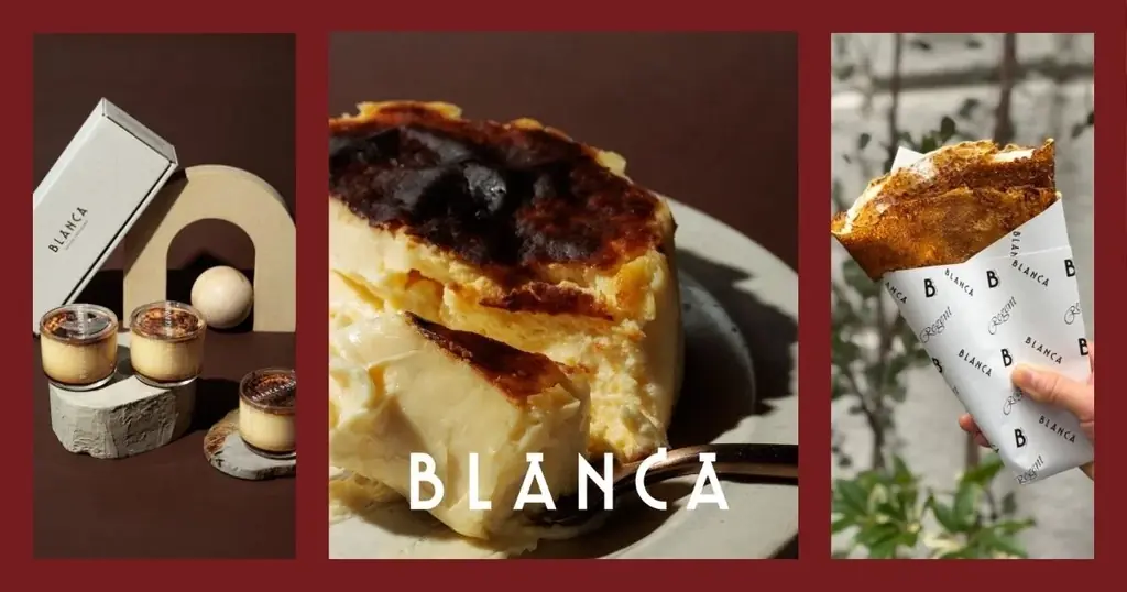 プレミアムスイーツ「BLANCA（ブランカ）」ついに海外初出店が決定！麻布台ヒルズで人気を博した“焦げを楽しむクレープ”を台湾・台北で再現。 画像 1