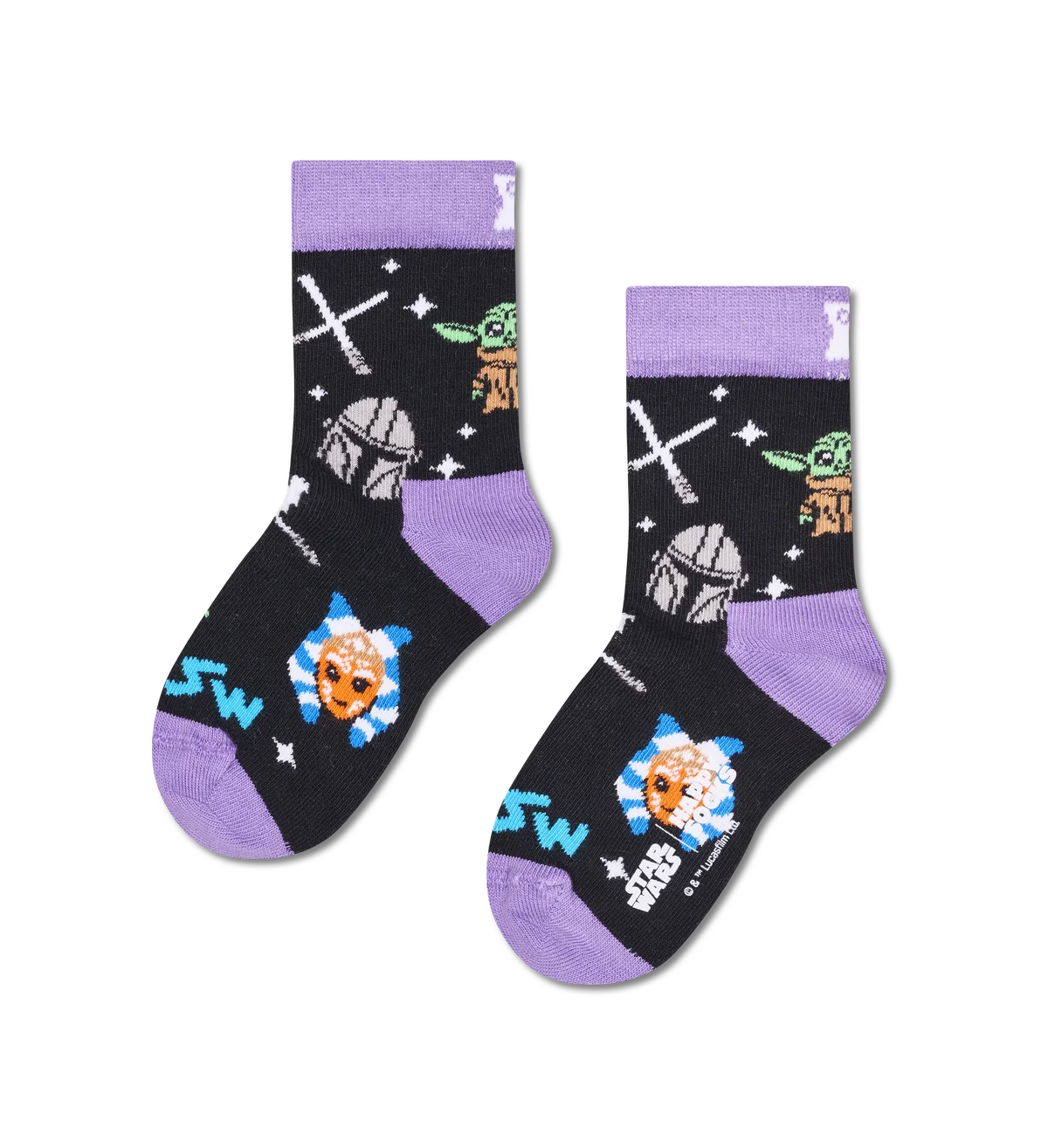 【STAR WARS™ × Happy Socks】待望の新作コレクションが5月1日(金)発売！「マンダロリアン＆グローグー」「アソーカ・タノ」をあしらったソックスが登場！ 画像 13