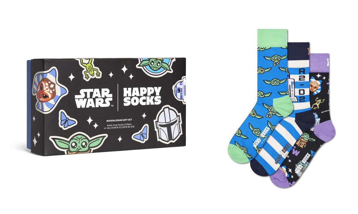 【STAR WARS™ × Happy Socks】待望の新作コレクションが5月1日(金)発売！「マンダロリアン＆グローグー」「アソーカ・タノ」をあしらったソックスが登場！ 画像 14