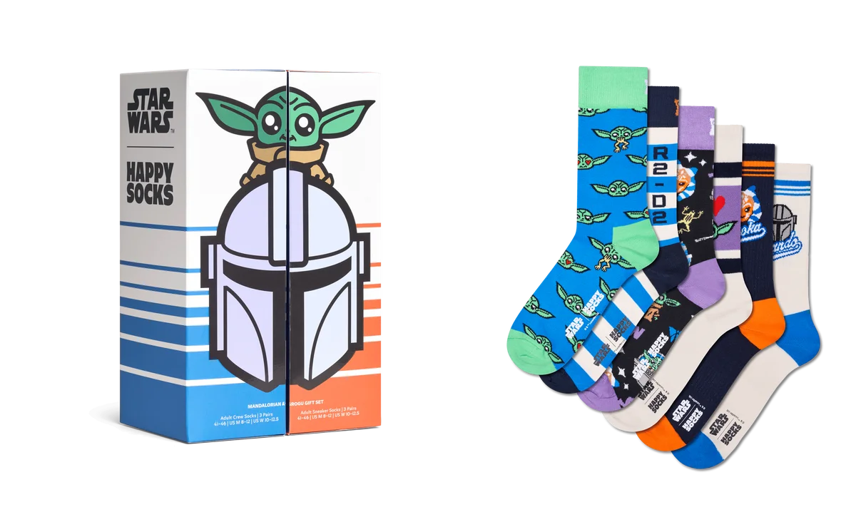 【STAR WARS™ × Happy Socks】待望の新作コレクションが5月1日(金)発売！「マンダロリアン＆グローグー」「アソーカ・タノ」をあしらったソックスが登場！ 画像 15