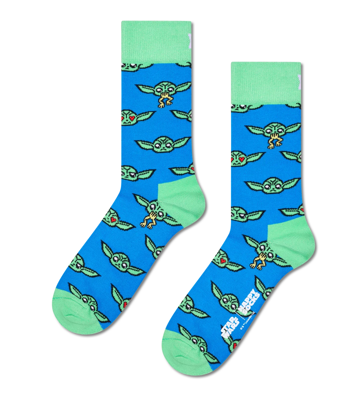 【STAR WARS™ × Happy Socks】待望の新作コレクションが5月1日(金)発売！「マンダロリアン＆グローグー」「アソーカ・タノ」をあしらったソックスが登場！ 画像 2