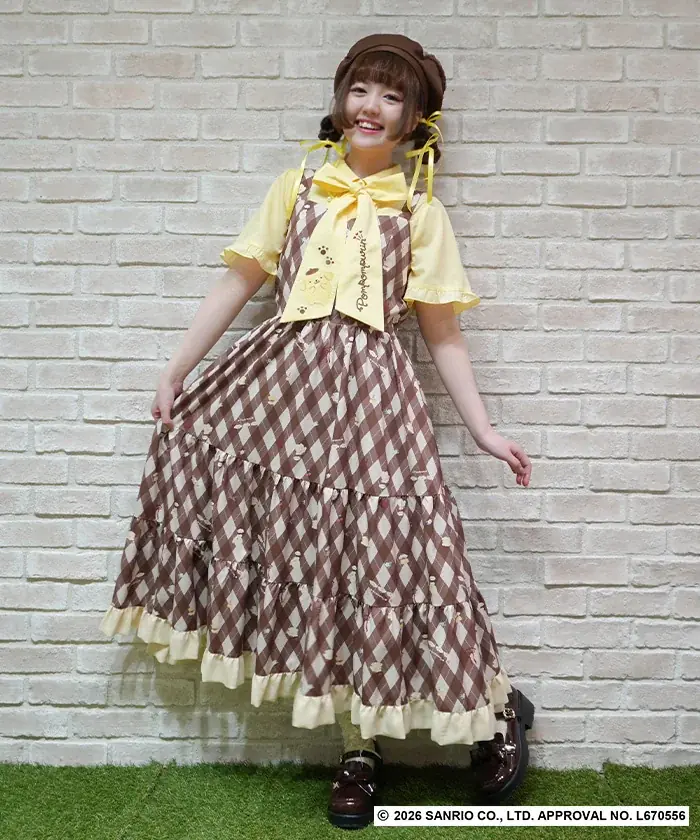 【axes femme】×【ポムポムプリン】2026年に30周年を迎えた【ポムポムプリン】のスペシャルコラボレーションアイテムが登場！ 画像 2