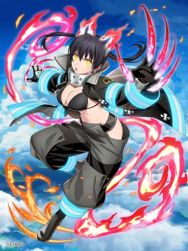 『白猫プロジェクト NEW WORLD’S』とTVアニメ『炎炎ノ消防隊』コラボ開催決定！4月30日（木）にシンラ、アーサー、マキ、タマキたちが『白猫』世界にやってくる！ 画像 5