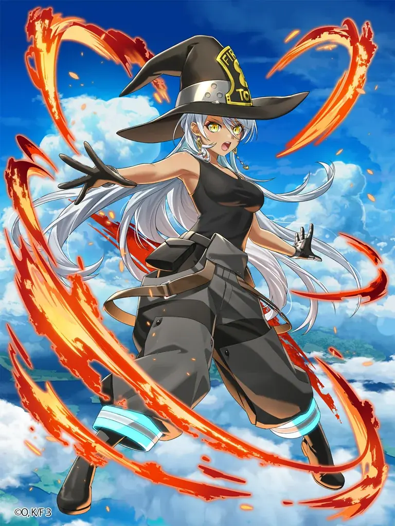 『白猫プロジェクト NEW WORLD’S』とTVアニメ『炎炎ノ消防隊』コラボ開催決定！4月30日（木）にシンラ、アーサー、マキ、タマキたちが『白猫』世界にやってくる！ 画像 8