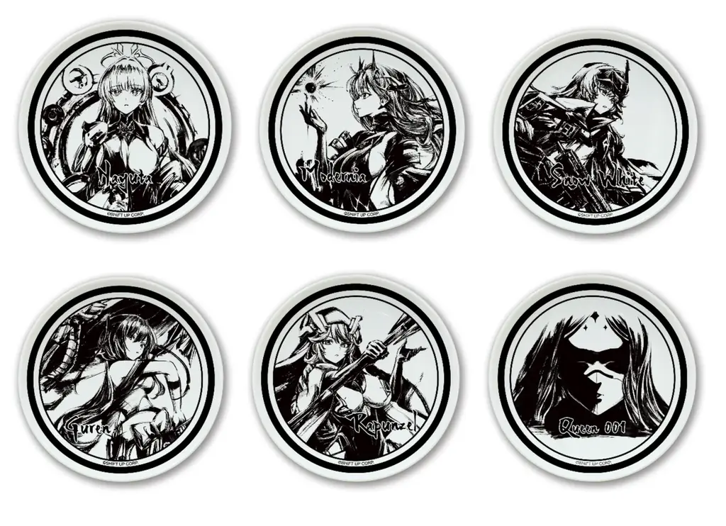 『勝利の女神：NIKKE』より、3周年を記念した集合墨絵グッズが大きな反響を呼び、新たに単体イラスト“第一弾”の発売が決定！ 画像 15