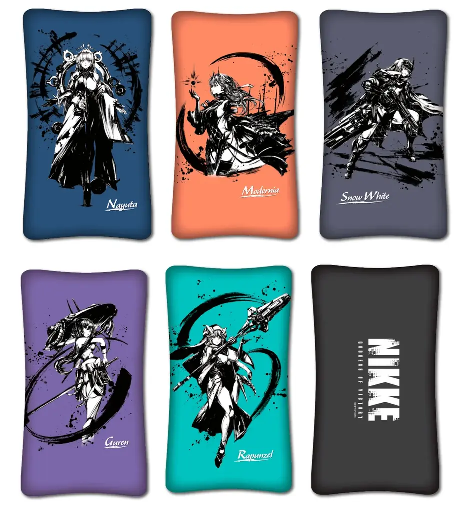 『勝利の女神：NIKKE』より、3周年を記念した集合墨絵グッズが大きな反響を呼び、新たに単体イラスト“第一弾”の発売が決定！ 画像 19