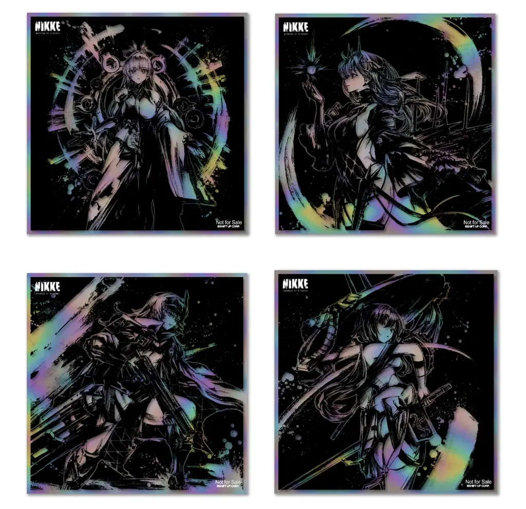 『勝利の女神：NIKKE』より、3周年を記念した集合墨絵グッズが大きな反響を呼び、新たに単体イラスト“第一弾”の発売が決定！ 画像 21