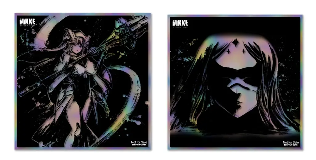 『勝利の女神：NIKKE』より、3周年を記念した集合墨絵グッズが大きな反響を呼び、新たに単体イラスト“第一弾”の発売が決定！ 画像 22