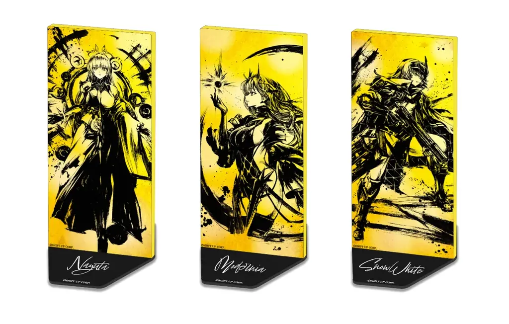 『勝利の女神：NIKKE』より、3周年を記念した集合墨絵グッズが大きな反響を呼び、新たに単体イラスト“第一弾”の発売が決定！ 画像 4