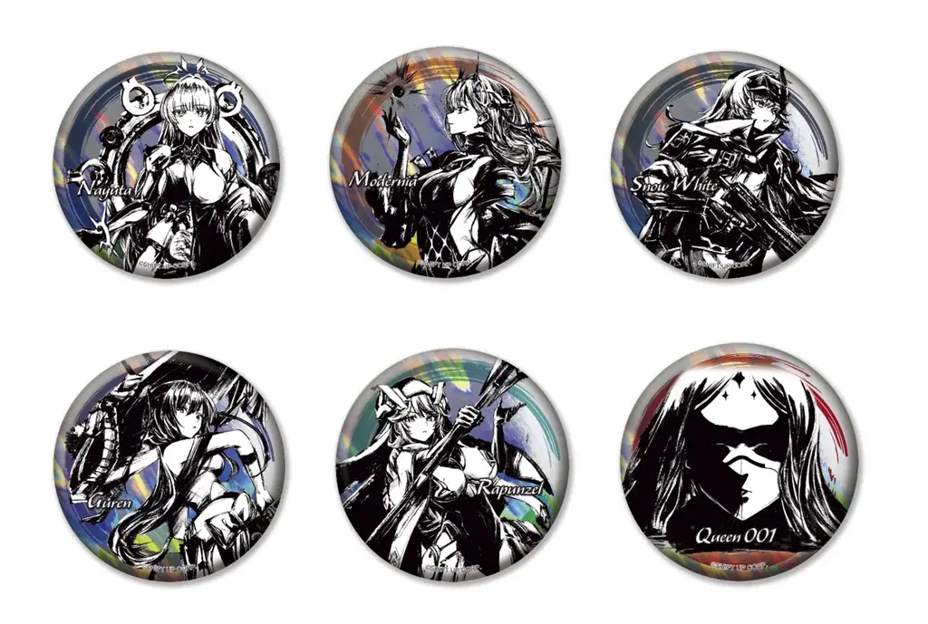 『勝利の女神：NIKKE』より、3周年を記念した集合墨絵グッズが大きな反響を呼び、新たに単体イラスト“第一弾”の発売が決定！ 画像 6