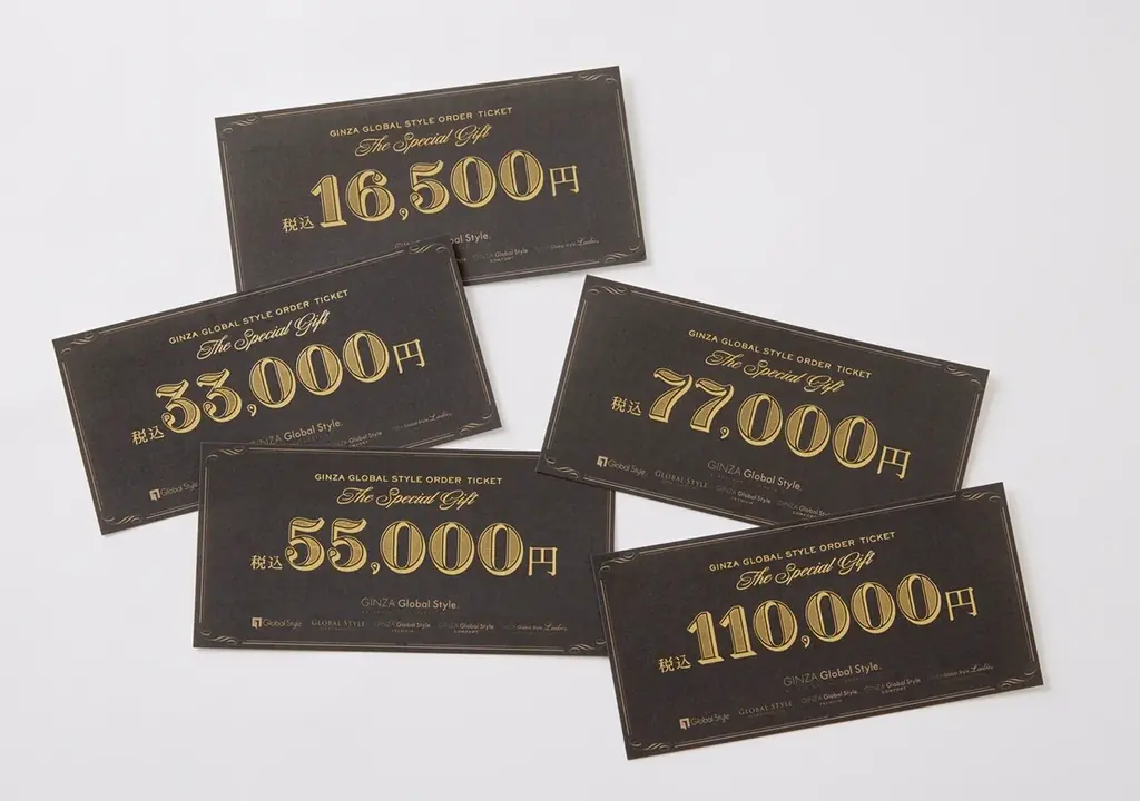 【グローバルスタイル】ギフト券の有効期限が「1年間」に変更し、更に使いやすく。オーダースーツに加えシャツや小物などにも！ 画像 2