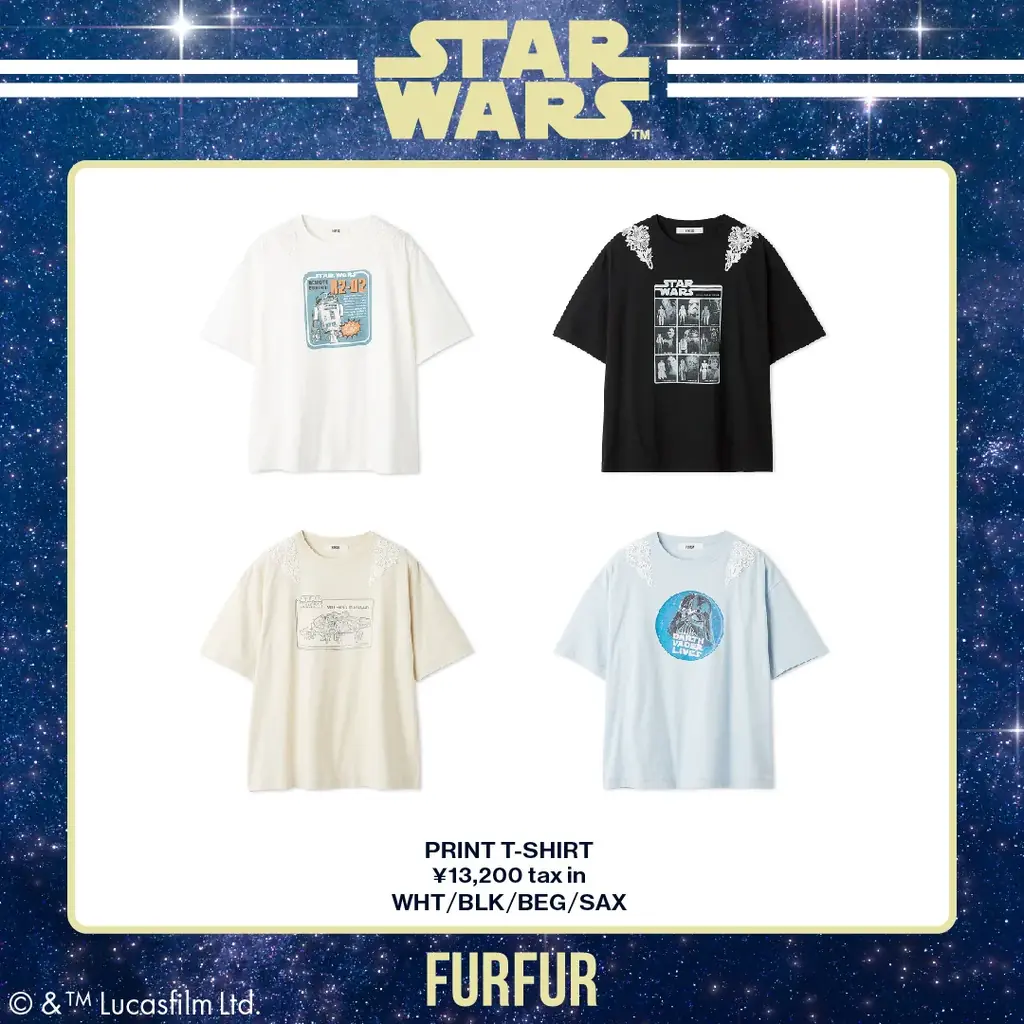 【FURFUR(ファーファー)】世界中が熱狂するSF映画『STAR WARS(スター・ウォーズ)』のカプセルコレクションが発売！＜5月1日(金)WEB先行発売＞ 画像 9
