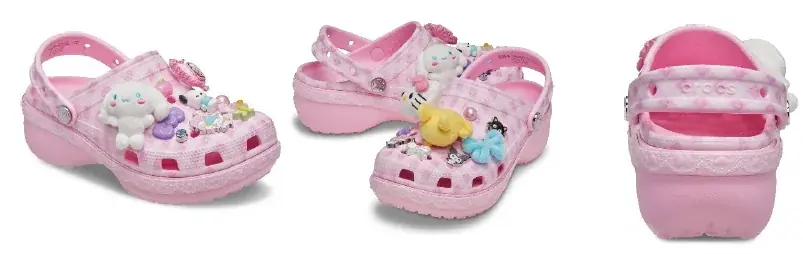サンリオキャラクターズのスイートなパーティーにあなたをご招待！ハローキティ アンド フレンズとクロックスのコラボアイテムが登場 画像 5