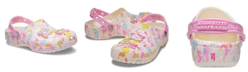 サンリオキャラクターズのスイートなパーティーにあなたをご招待！ハローキティ アンド フレンズとクロックスのコラボアイテムが登場 画像 6
