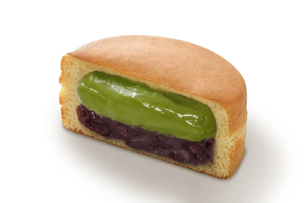 イオンイーハート 『紫あん』で祇園辻利の抹茶使用！「抹茶クリーム」入りの大判焼を期間限定販売 画像 2