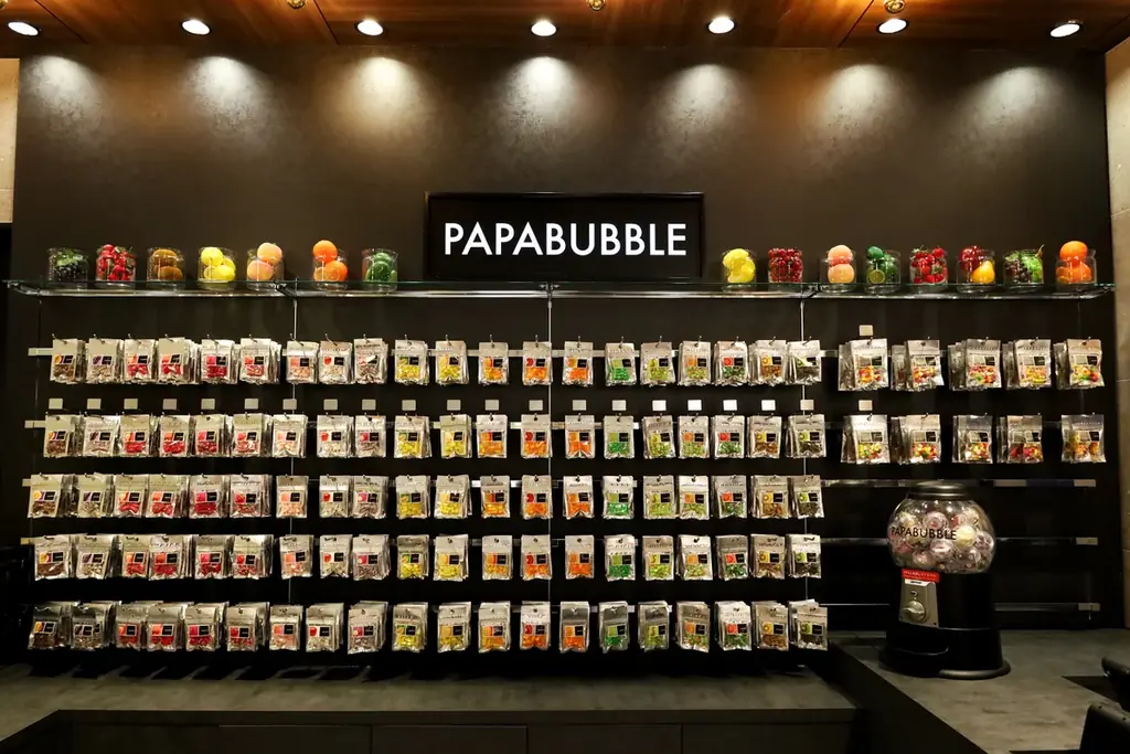 4月28日オープン 渋谷にPAPABUBBLE新店、20種フルーツBAG