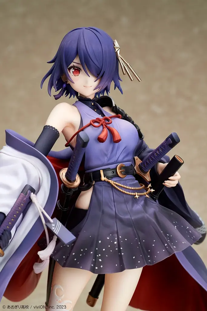 あおぎり高校所属のVTuber「音霊魂子」が和武装Ver.で1/7スケールフィギュア化！ 画像 3