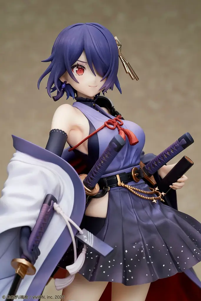 あおぎり高校所属のVTuber「音霊魂子」が和武装Ver.で1/7スケールフィギュア化！ 画像 4