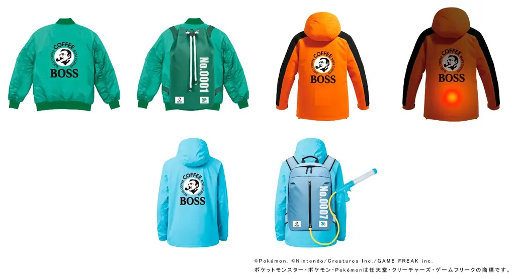 「ＢＯＳＳ×ポケモン３０周年」フシギダネ・ヒトカゲ・ゼニガメからインスパイアされたボスジャン 「新発見！ボスジャン Inspired by ポケモン図鑑」などが当たるキャンペーン実施！ 画像 3