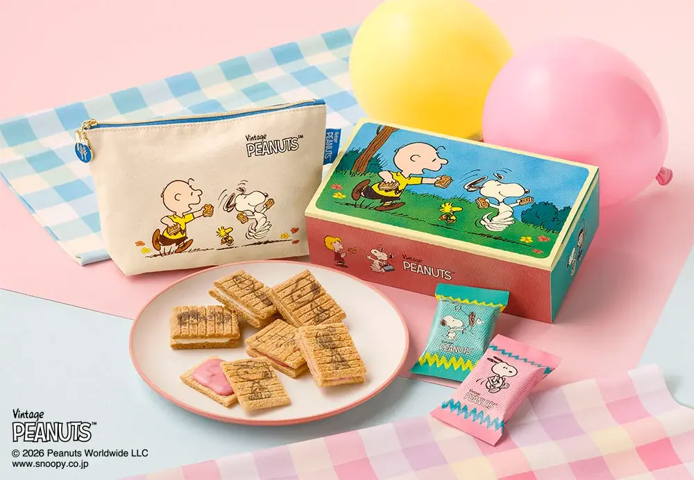 【エキナカ】「スヌーピー」テーマのシュガーバターの木が、JR東京駅にポップアップストアをオープン！新作“ストロベリーシェイク風”に、オリジナルグッズが続々登場 画像 12