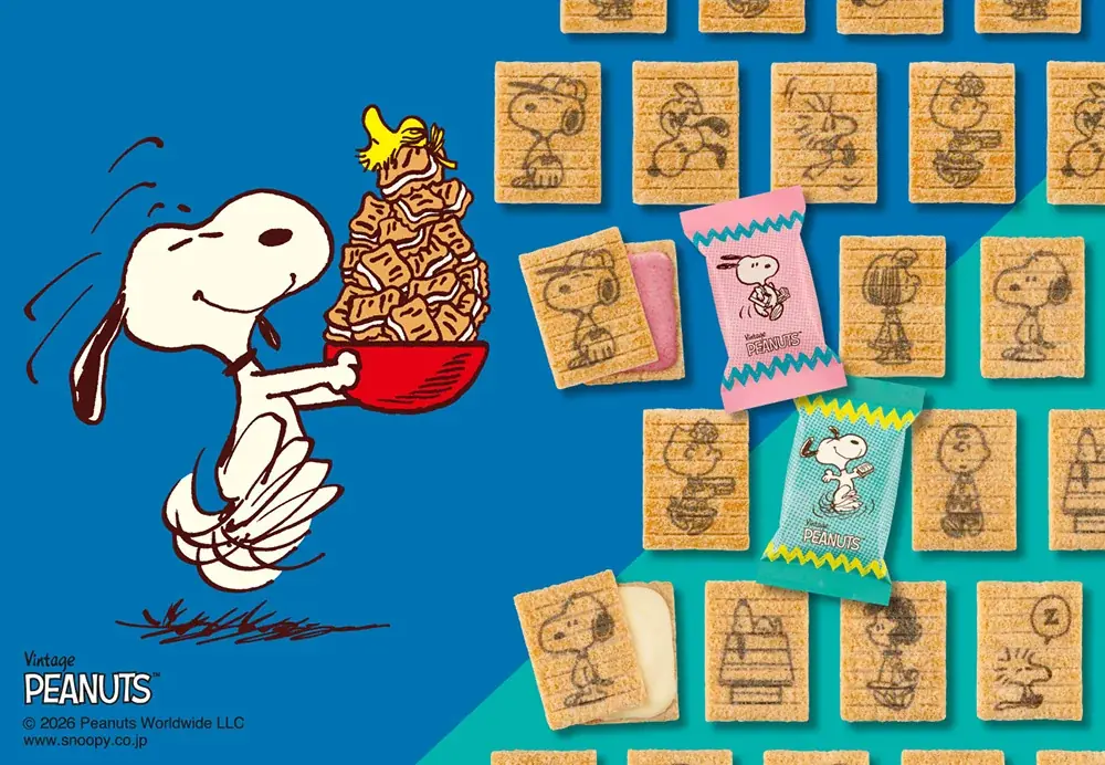 【エキナカ】「スヌーピー」テーマのシュガーバターの木が、JR東京駅にポップアップストアをオープン！新作“ストロベリーシェイク風”に、オリジナルグッズが続々登場 画像 2