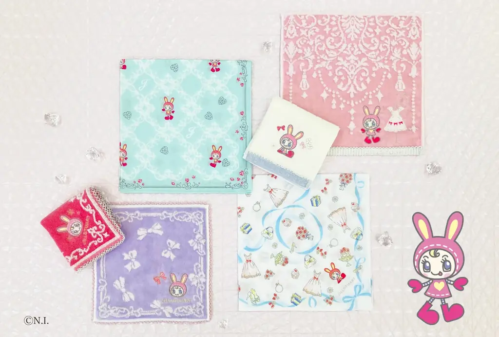 【服飾雑貨メーカー 川辺株式会社】 ジルスチュアート×メゾピアノ　ハンカチシリーズ新発売！ 画像 2