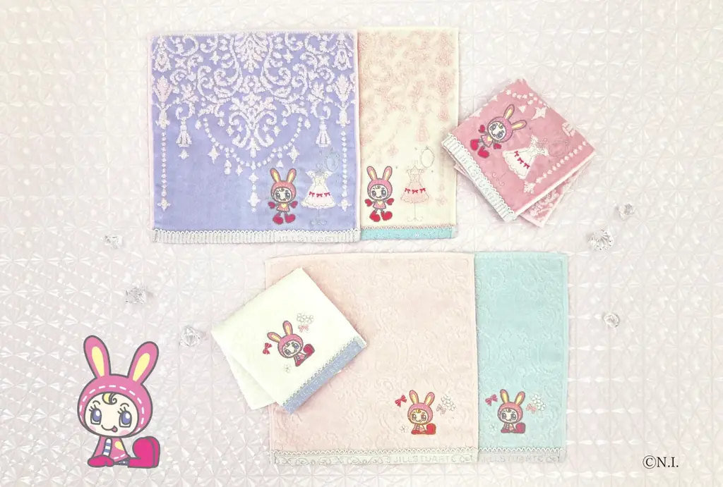 【服飾雑貨メーカー 川辺株式会社】 ジルスチュアート×メゾピアノ　ハンカチシリーズ新発売！ 画像 3