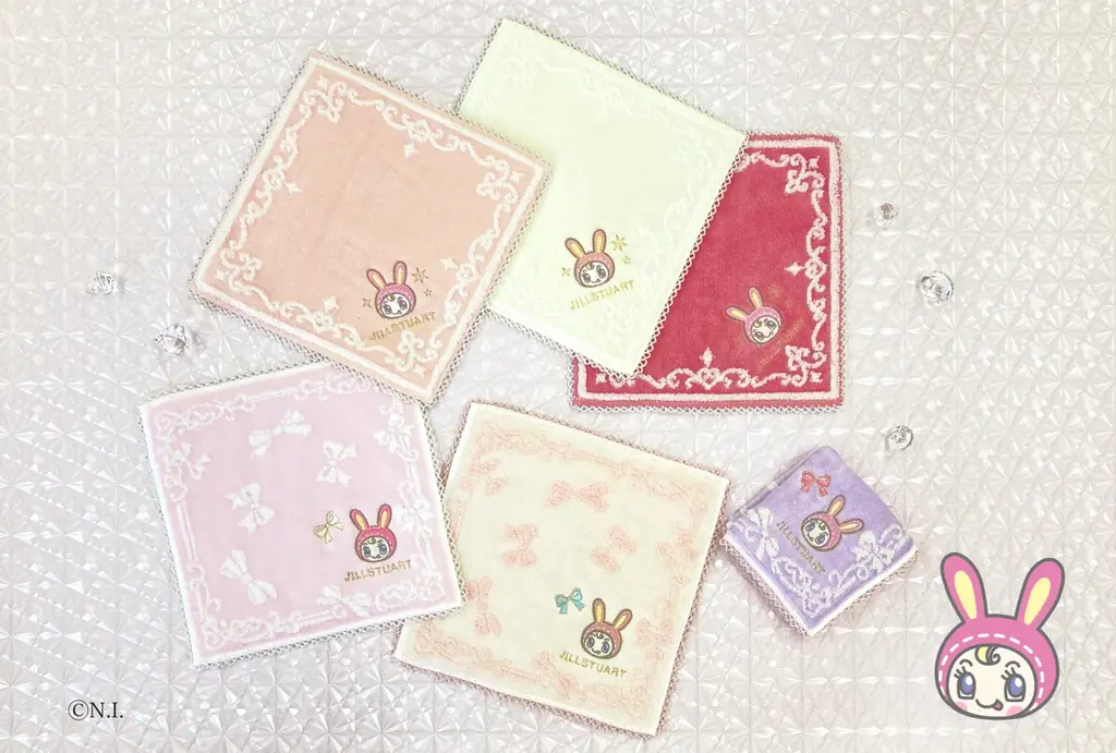 【服飾雑貨メーカー 川辺株式会社】 ジルスチュアート×メゾピアノ　ハンカチシリーズ新発売！ 画像 6