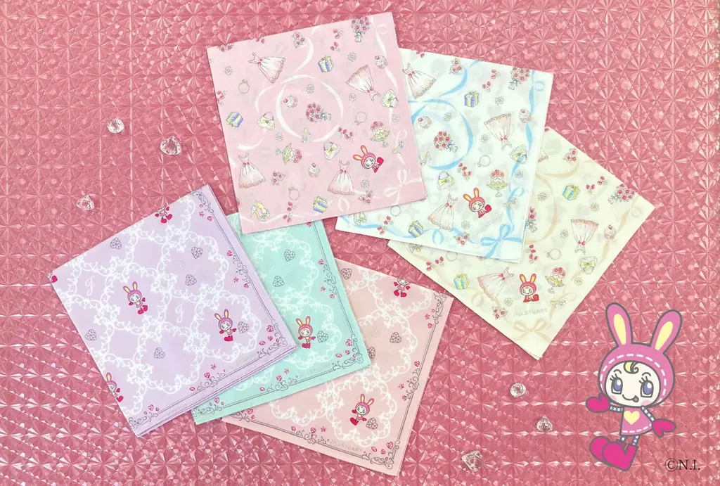 【服飾雑貨メーカー 川辺株式会社】 ジルスチュアート×メゾピアノ　ハンカチシリーズ新発売！ 画像 7