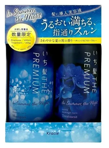 「いち髪 THE PREMIUM」からシャンプー＆トリートメント「In Summer, the Night－夏は、夜。」数量限定発売～『枕草子』に着想を得て、雨が降っている幻想的な夏の夜をイメージ～ 画像 2