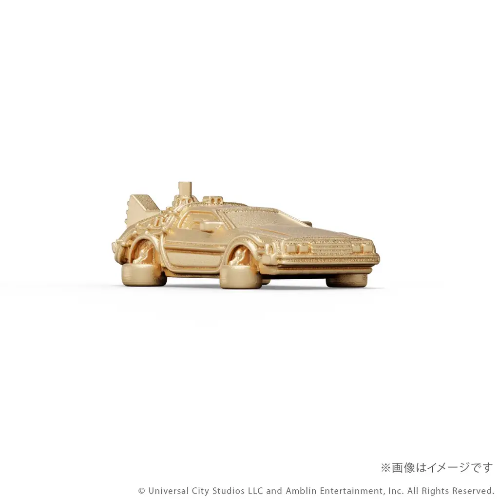 『バック・トゥ・ザ・フューチャー』「タイムマシン」 K18製ミニフィギュア3モデル。ジュエリー職人が約1㎝で再現 画像 15