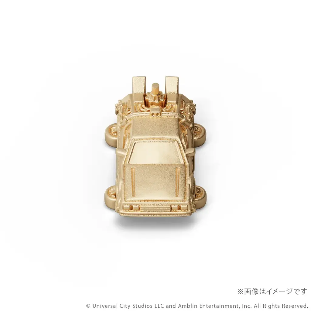 『バック・トゥ・ザ・フューチャー』「タイムマシン」 K18製ミニフィギュア3モデル。ジュエリー職人が約1㎝で再現 画像 16