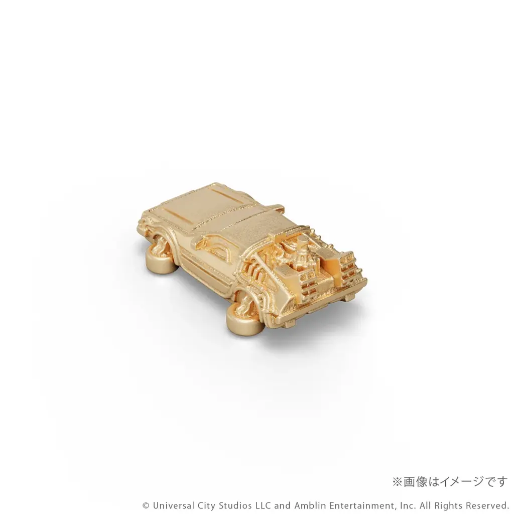 『バック・トゥ・ザ・フューチャー』「タイムマシン」 K18製ミニフィギュア3モデル。ジュエリー職人が約1㎝で再現 画像 17