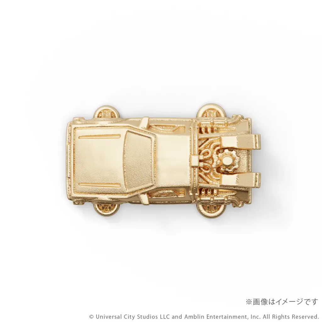 『バック・トゥ・ザ・フューチャー』「タイムマシン」 K18製ミニフィギュア3モデル。ジュエリー職人が約1㎝で再現 画像 18