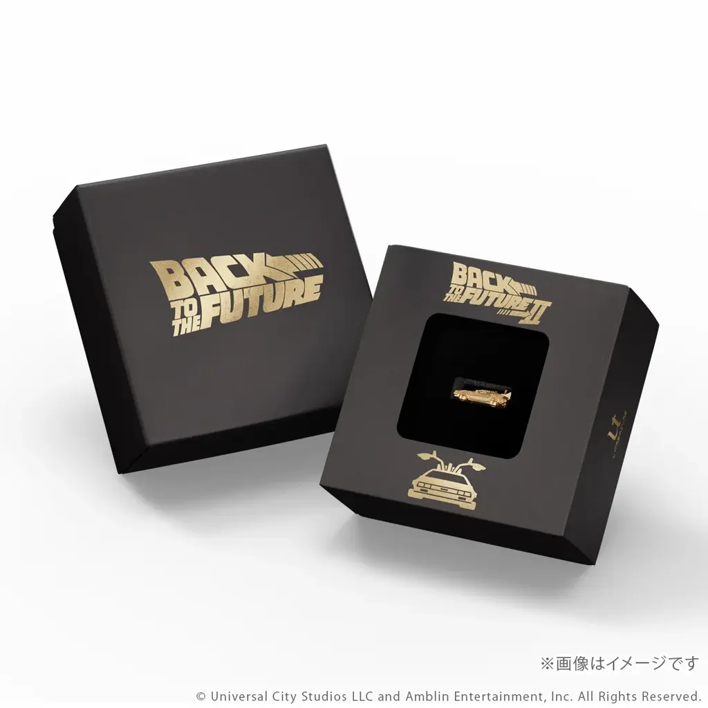 『バック・トゥ・ザ・フューチャー』「タイムマシン」 K18製ミニフィギュア3モデル。ジュエリー職人が約1㎝で再現 画像 19