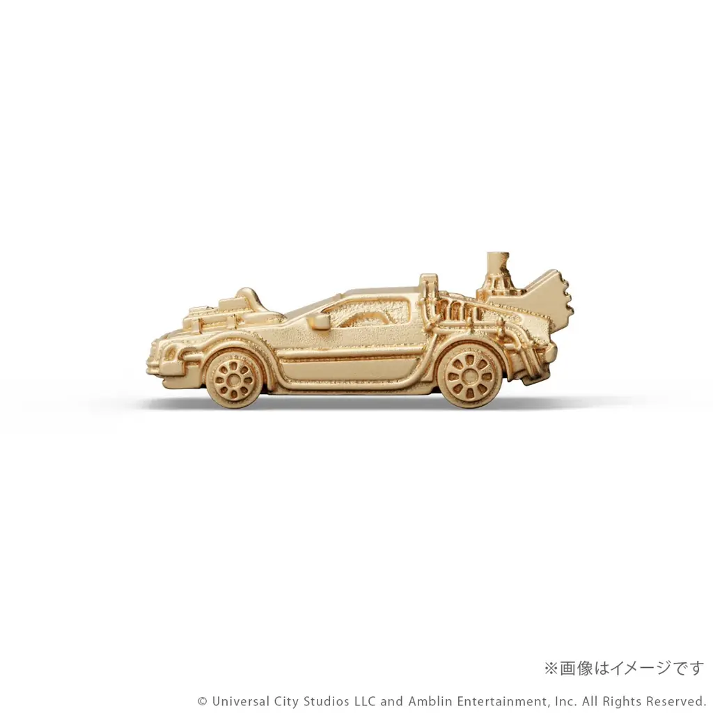 『バック・トゥ・ザ・フューチャー』「タイムマシン」 K18製ミニフィギュア3モデル。ジュエリー職人が約1㎝で再現 画像 21