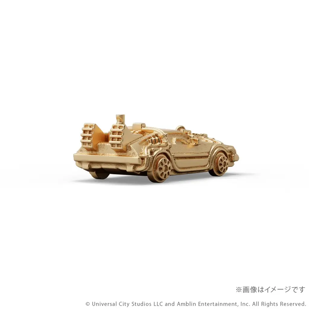 『バック・トゥ・ザ・フューチャー』「タイムマシン」 K18製ミニフィギュア3モデル。ジュエリー職人が約1㎝で再現 画像 23